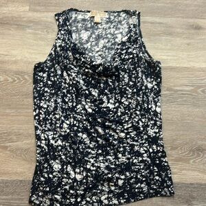 🖤 Michael Kors Abstract Print Sleeveless Top – Size Small